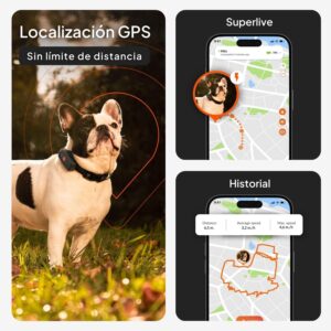 Rastreador GPS Weenect XS para perros color negro, tamaño XS, con seguimiento en tiempo real, diseño compacto y resistente, ideal para localizar mascotas y mejorar su seguridad durante paseos y actividades al aire libre.