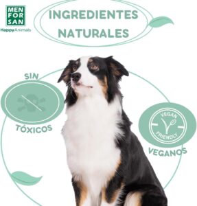 MENFORSAN champú repelente de insectos y pulgas para perros con citronela natural de 300 ml.